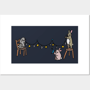 Eid Bunnies Posters and Art